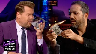 David Blaine Burns $100 Bill and James Drinks The Ashes