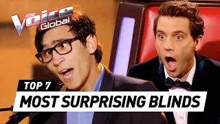 The Voice | MOST SURPRISING Blind Auditions worldwide [PART 3]