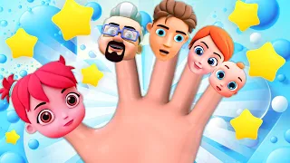 Finger Family + Wheels On The Bus & More Fun Cartoon Videos for Kids