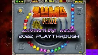 Zuma Deluxe | Adventure Mode [2022 Playthrough]