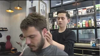 ASMR Turkish Barber Face, Head and Body Massage 252