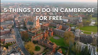 5 FREE THINGS TO DO IN CAMBRIDGE