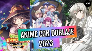 Todos los Estrenos de Anime con Doblaje del 2023