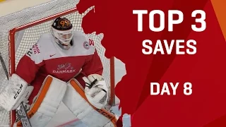 Top 3 Saves | Day 8 | #IIHFWorlds 2017