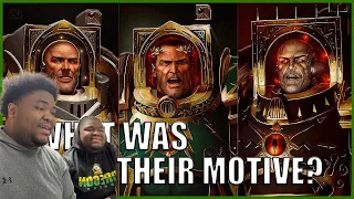 (Twins React) to How Did Each Traitor Primarch Fall to Chaos? / WarHammer 40K Lore REACTION