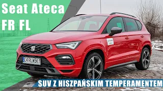 Seat Ateca FR FL 2021 2.0 Tsi 190KM TEST. SUV z hiszpańskim temperamentem