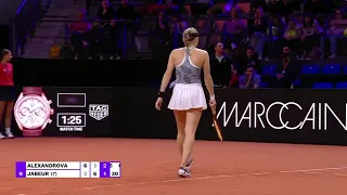 Ons Jabeur vs Ekaterina Alexandrova | Stuttgart Open 2024 | Set 3 Highlights