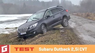 SUBARU OUTBACK 2,5i CVT - TEST - GARÁŽ.TV - NEW ENG SUB