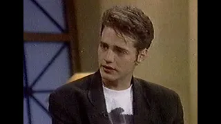 Jason Priestley 2-21-92 TV interview