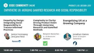 Empathetic UX: Merging Gamified Research and Social Responsibility