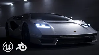 Lamborghini Countach LPI800-4 | Unreal Engine 5 Cinematic