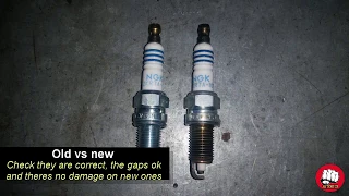 HOW TO REPLACE SPARK PLUGS ON A FORD KA  & FIAT PUNTO / 500