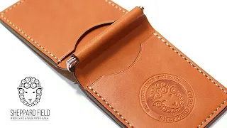 Sheppard Field - Making a Leather Money Clip Wallet