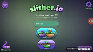 Играем в Slither.io