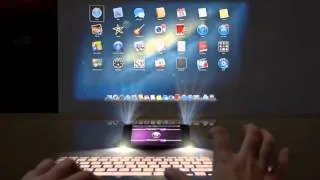 Концепт iPhone 5 с проекционной клавиатурой и дисплеем