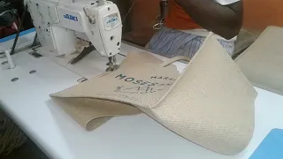 jute bag making#speed stitching)