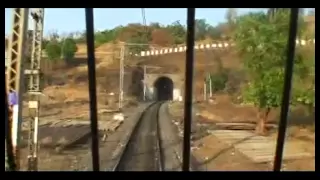 KASARA -  IGATPURI FOOTLPLATE - PASSING THROUGH TUNNELS WITH HONKING