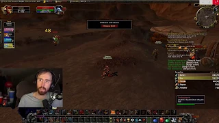 Asmongold Gets Ganked in Searing Gorge by Sodapoppin