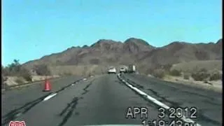 San Diego CA to Casa Grande AZ Time Lapse Drive I-8 Eastbound