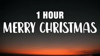 [1 HOUR] Ed Sheeran & Elton John - Merry Christmas (Lyrics)