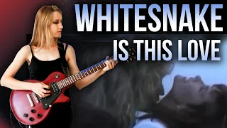 Whitesnake - Is This Love (guitar cover). Студентка Нина Головина