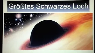 Acht Fakten über schwarze Löcher