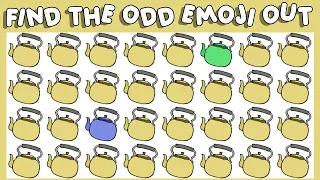 Spot The ODD One Out #223 | HOW GOOD ARE YOUR EYES | Emoji Puzzle Quiz