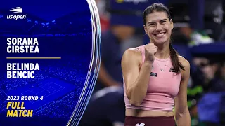 Sorana Cirstea vs. Belinda Bencic Full Match | 2023 US Open Round 4