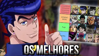 A TIER LIST ÉPICA DOS PERSONAGEM DE JOJO FI