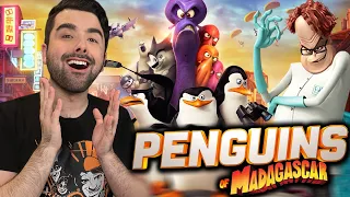 THE PENGUINS OF MADAGASCAR ARE ICONIC! Penguins of Madagascar Movie Reaction! ALL THE PUNS!!