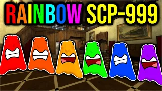 SCP-999 RAINBOW HORDE!! (Garry's Mod Nextbot)