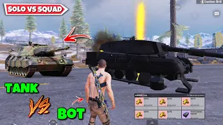 Get Gold Pile From New Tank Boss Without Armor ❌ Solo vs Squad 😎 - Pubg Metro Royale Chpater - 18