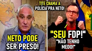 TRETA! NETO HUMILHA TITE em RESPOSTA após ser DENUNCIADO por TÉCNICO! "TO TRANQUILO, ELE NÃO GANHA"