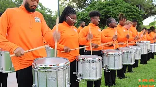 Famu Percussion Section | "In The Lot" (2022)