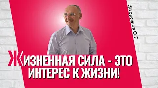 Жизненная сила - это Интерес к жизни, - как его поддерживать? Торсунов лекции