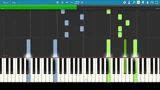 The Queen's High Seas (Baldur's Gate 3 - DOS 2) - Piano Tuto Synthesia