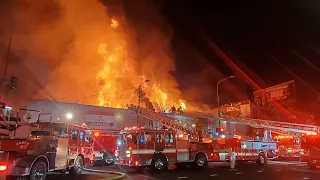 Jan 20, 2021 -**CAUGHT ON CAMERA ** Hyde Park 3rd Alarm Structure Fire with Two Firefighters Trapped