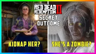 Red Dead Redemption 2 Undead Nightmare - The Old Lady At Watson's Cabin Becomes A Zombie! (RDR2)