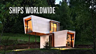 This Brand New 2 Storey PREFAB HOME ships Worldwide!