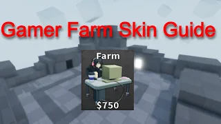 How to get Gamer Farm Skin in Arena Tower Defense