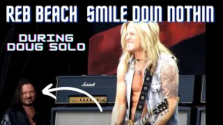 Doug Aldrich Solo While Reb Smile Doin Nothin - Whitesnake - LIVE !