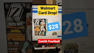 ZENITH NFL BLASTERS! WALMART card drop panini football donruss mystery box unboxing break video