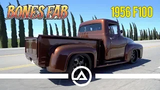 Full Custom 1956 Ford F100 Built by Bones Fab