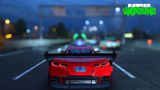 Need For Speed Unbound - Widebody Chevrolet Corvette C8 Stingray (2020) Racing Gameplay
