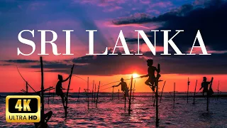 SRI LANKA 4K UHD -  Relaxing Music Along With Beautiful Nature Scenery