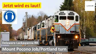 Gehörschutz-Pflicht!  Der Mount Pocono Job der Delaware-Lackawanna Railroad | Alex E