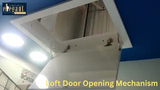 Loft Door / Trap Door Opening Mechanism