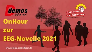 ONHOUR ZUR EEG-NOVELLE 2021