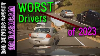 Best Of Idiot Drivers 2023 | Worst Fails Of The Year | Bad Driving Dashcam Compilation