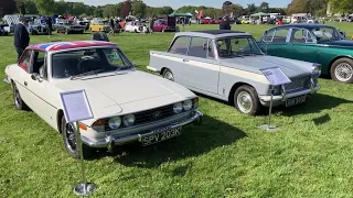 @BFDdrives @classic_britain Part 2 of our Thoresby Park classic car show with our Rover P6, 'Dizzy'